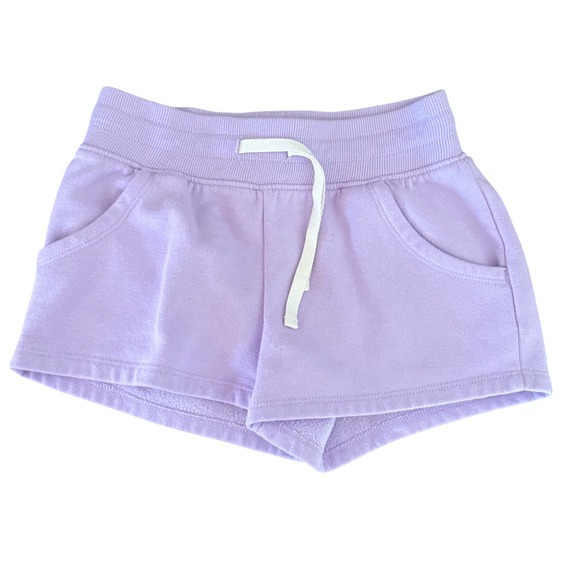 Cat & Jack Other - Cat Jack Toddler Girls Lavender‎ Cloth Shorts Drawstring Pockets Size S 6/7